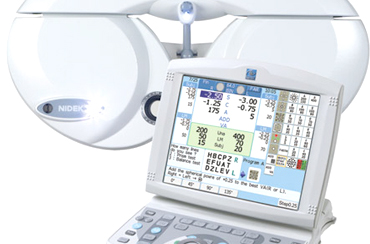 Electronic phoropter